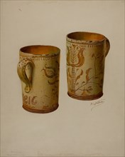 Pa. German Drinking Mug, c. 1938. Creator: William L. Antrim.