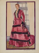 Dress, c. 1936. Creator: Arelia Arbo.