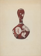 Vase, c. 1937. Creator: Madeline Arnold.