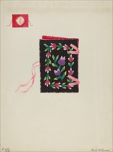Needle Book, 1935/1942. Creator: Ruth M. Barnes.