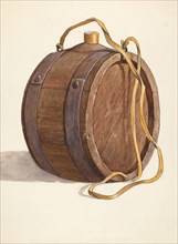 Water Barrel or Runlet, c. 1937. Creator: Dana Bartlett.