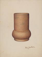 Vase, c. 1941. Creator: Edward Bashaw.