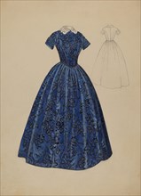 Dress, c. 1936. Creator: Jessie M. Benge.