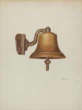 Bell, from Presidential Yacht "Sylph", 1940. Creator: Edith Towner.