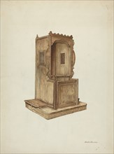 Confessional, 1939/1940. Creator: Edith Towner.