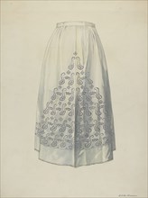 Petticoat, c. 1937. Creator: Edith Towner.