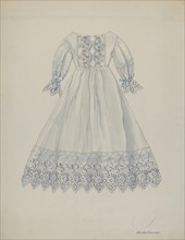 Doll's Dress, c. 1937. Creator: Edith Towner.