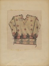 Embroidered Woman's Dress, 1935/1942. Creator: Michael Trekur.