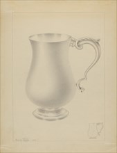 Silver Mug, 1935/1942. Creator: Amelia Tuccio.