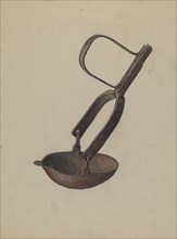 Swinging Lamp, c. 1938. Creator: Roy Weber.