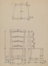 Side Chair, 1936. Creator: Hans Westendorff.
