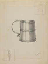 Silver Mug, 1935/1942. Creator: Charlotte Winter.