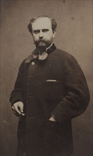 Portrait of the Composer Louis Étienne Ernest Reyer (1823-1909), c. 1870. Creator: Carjat, Étienne (1828-1906).