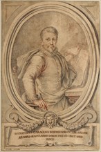 Portrait of Agostino Carracci (1557-1602). Creator: Maratta, Carlo (1625-1713).
