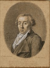 Portrait of the poet Jean-Antoine Roucher (1745-1794), 1794. Creator: Leroy, Joseph-François (1768-1829).