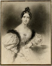 Portrait of Ballet dancer Carlotta Grisi (1819-1899), 1834. Creator: Negelen, Joseph-Mathias (1792-1870).