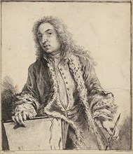 Self-Portrait, before 1721. Creator: Watteau, Jean Antoine (1684-1721).
