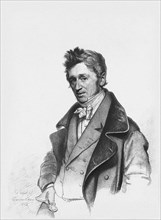 Portrait of the pianist and composer August Alexander Klengel (1783-1852), ca 1820. Creator: Vogel von Vogelstein, Carl Christian, (after) (1788-1868).