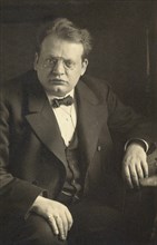 Portrait of the composer and organist Max Reger (1873-1916), c. 1910. Creator: Anonymous.