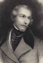 Portrait of the pianist and composer Joseph Schad (1812-1879). Creator: Schad, Aquilin (1815-?).