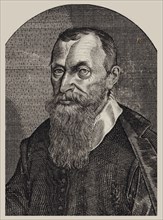 Portrait of the composer Adam Gumpelzhaimer (1559-1625). Creator: Kilian, Lucas (1579-1637).