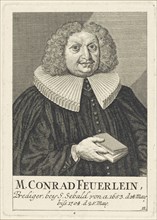 Portrait of Johann Konrad Feuerlein (1629-1704), 1756. Creator: Anonymous.