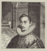 Portrait of the Composer and Organist Hans Leo Haßler (1564-1612), 1593. Creator: Custos, Dominicus (1560-1612).