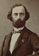 Portrait of the composer Théophile Semet (1824-1888). Creator: Photo studio Nadar.