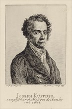 Portrait of the composer Joseph Küffner (1776-1856), 1811. Creator: Goebel, Karl Peter (1793-1823).