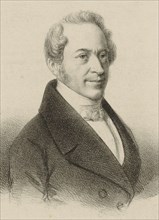Portrait of the composer Antoine Romagnesi (1781-1850), 1838. Creator: Challamel, Pierre-Joseph (1813-1892).