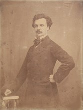 Portrait of the singer and composer Joseph Tagliafico (1821-1900). Creator: Anonymous.