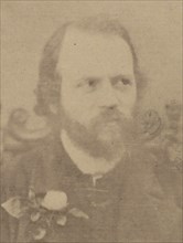 Portrait of the pianist and composer Charles-Valentin Alkan (1813-1888), 1860. Creator: Anonymous.