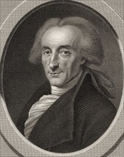 Portrait of the composer Johann Anton André (1775-1842). Creator: Lips, Johann Heinrich (1758-1817).