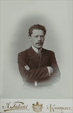 Portrait of the Composer Anton Arensky (1861-1906). Creator: Fedetsky, Alfred Konstantinovich (1857-1902).