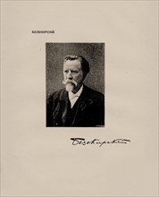 Portrait of the violinist and composer Vasily Vasilyevich Besekirsky (1835-1919). Creator: Scherer, Nabholz & Co.  .