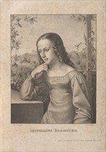 Portrait of the pianist and composer Leopoldine Blahetka (1809-1885), c. 1830. Creator: Kupelwieser, Leopold (1796-1862).