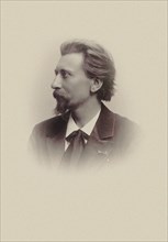 Portrait of the composer Jan Blockx (1851-1912), 1890. Creator: Photo studio Kriegsmann, Anvers  .
