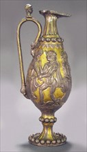 Gold and Silver Kettle, 569. Creator: Sassanian Art.
