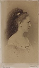 Pianist and composer Ingeborg Bronsart von Schellendorf (1840-1913). Creator: Photo studio Julius Giere, Hannover  .