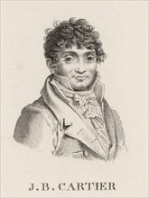 Portrait of the violinist and composer Jean-Baptiste Cartier (1765-1841), 1810. Creator: Debret, Jean-Baptiste (1768-1848).