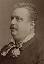 Portrait of the violinist and composer Jules Danbé (1840-1905), c. 1880. Creator: Photo studio Nadar.