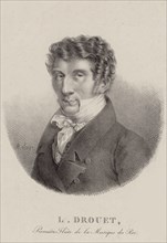 Portrait of the flautist and composer Louis Drouet (1792-1873), 1820. Creator: Mulnier, Nelson (active ca 1820).