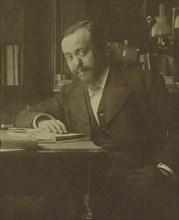 Portrait of the composer Paul Dukas (1865-1935). Creator: Anonymous.