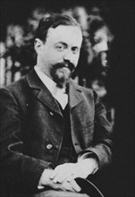Portrait of the composer Paul Dukas (1865-1935), 1895. Creator: Anonymous.