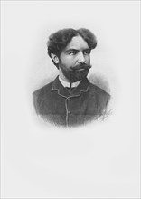 Portrait of the pianist and composer Stéphan Elmas (1864-1937), 1887. Creator: Eigner, Ignaz (1854-1922).