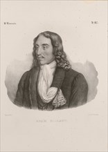 Portrait of the carpenter and poet Adam Billaut (1602-1662), 1838. Creator: Reymond, Jean-François (1800-1865).