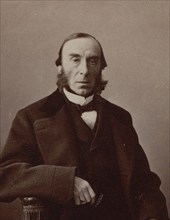 Portrait of the Composer Count Nicolò Gabrielli (1814-1891), ca. 1886-1890. Creator: Photo studio Nadar.