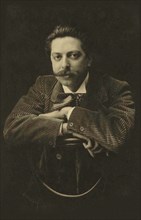 Portrait of the pianist and composer Enrique Granados (1867-1916), c. 1900. Creator: Anonymous.