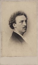 Portrait of the conductor and composer Asger Hamerik (1843-1923), 1860. Creator: Photo studio François-Joseph Delintraz.