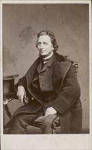 Portrait of the composer Carl Helsted (1818-1904). Creator: Photo studio J. Petersen & Co..